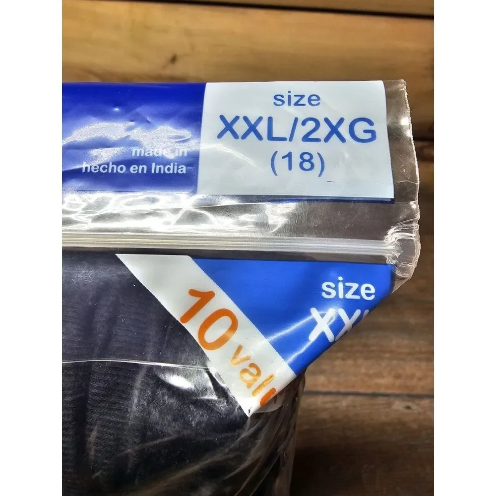 Boy's Boxer Briefs 10-Pack XXL/ XXG (18)‎  Boys Boxer Briefs Wonder Nation Brand